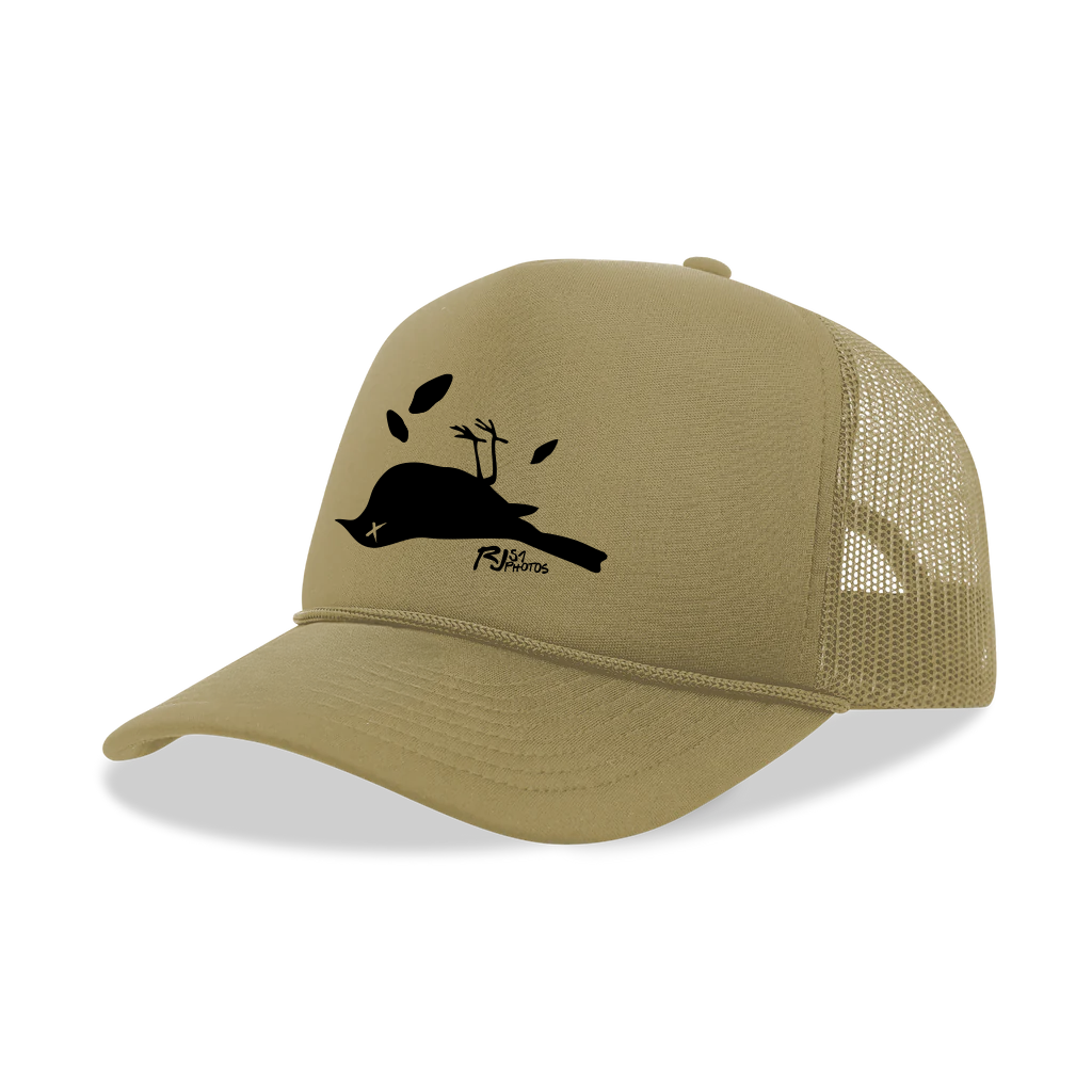 CLASSIC LOGO FOAM TRUCKER (TAN)